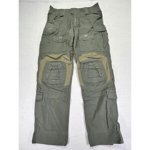 CRYE Precision Men's 34R G3 Combat Tactical Pant Knee Pad Pockets Military Green